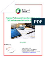 CSF Finance Policies and Procedures Manual