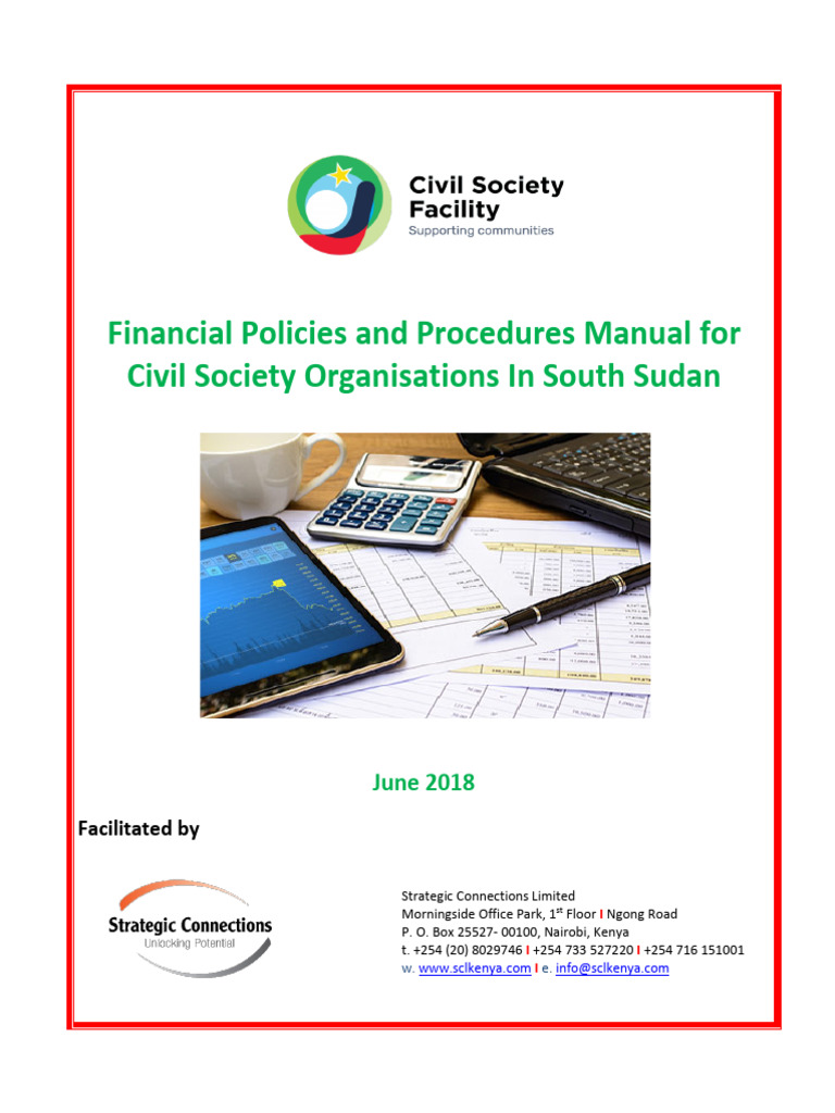 Financial Policies for NGOs in South Sudan | PDF | Cheque | Budget