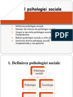 Psihologia Socială Tema 1