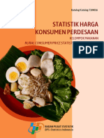 Statistik Harga Konsumen Perdesaan Kelompok Makanan 2019