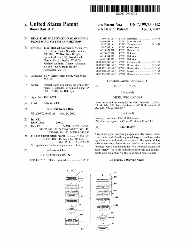 Real-time Multistatic Radar Signal Processing | PDF | Radar | Ultra ...
