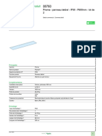 Fiche Technique Du Produit: Prisma - Panneau Latéral - IP30 - P600mm - Lot de 2