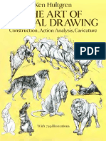 The Art of Animal Drawing Ken Hultgen English