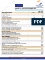 Botswana Bank Branch Codes List | PDF | Companies | Banking