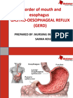 Gastro-Oesophageal Reflux