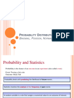 Probability Distributions