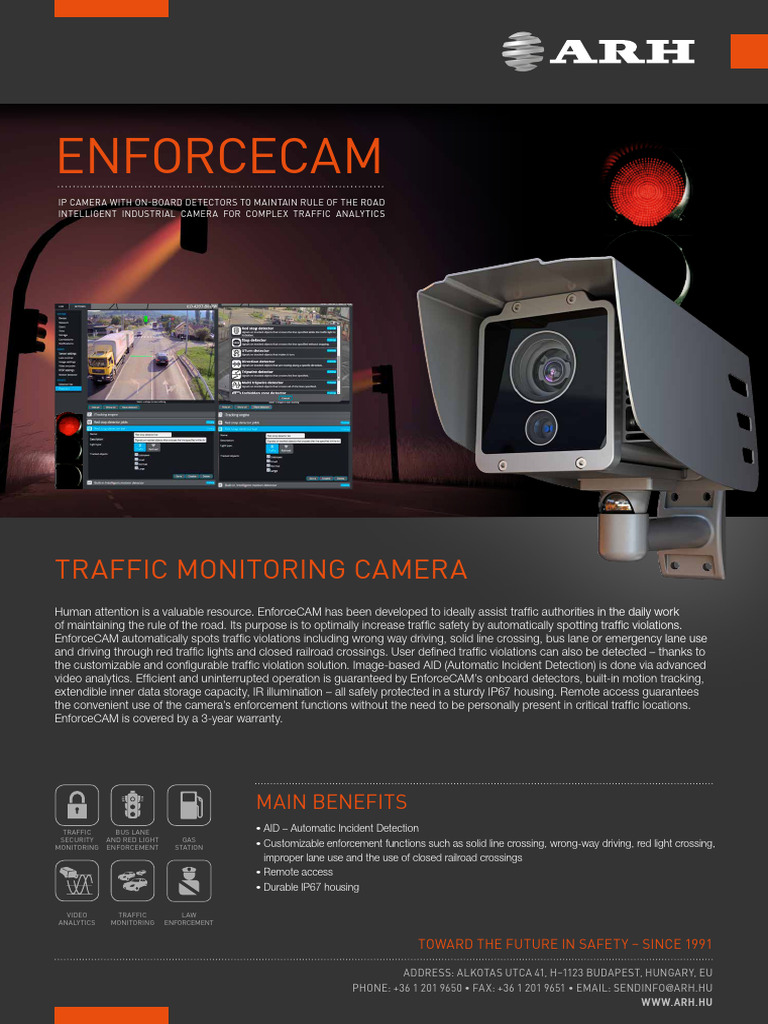 EnforceCAM: Advanced Traffic Violation Detection | PDF | Frame Rate ...