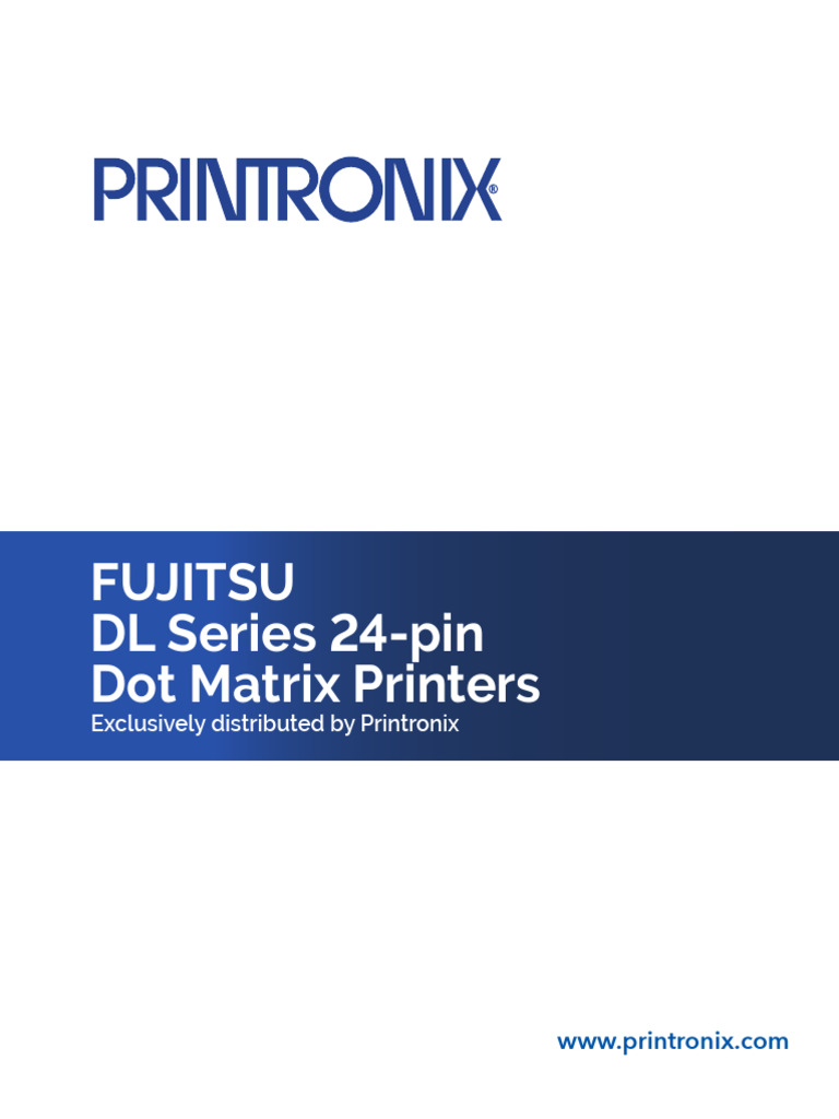 Dot Matrix Printers for Businesses | PDF | Printer (Computing ...