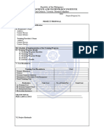 Project Proposal Format