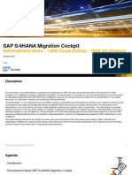 SAP S4HANA Migration Cockpit Development