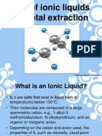 Ionic Liquids in Metal Extraction.