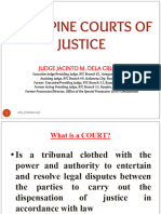 Judge Jacinto Dela Cruz Jr. (Speaker) Philippine Courts of Justice