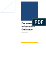 Documented Information Guidance