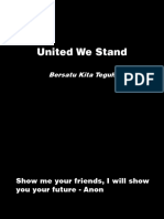 25 Dec 2017 - United We Stand