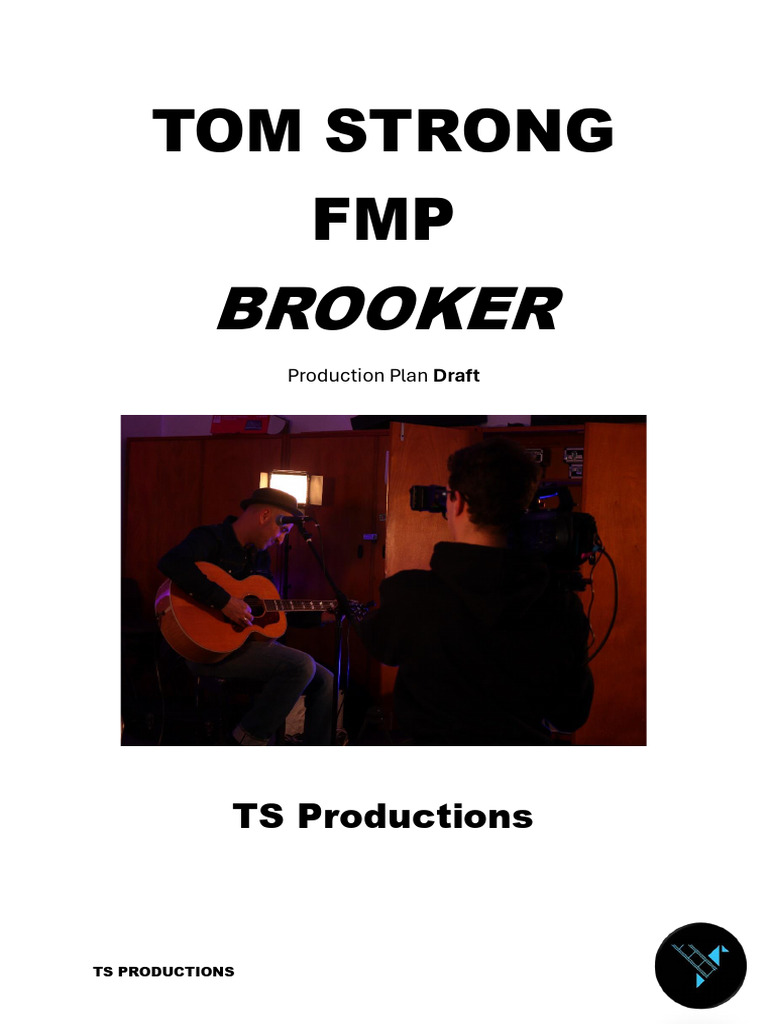 FMP Production Plan Draft 1 | PDF | Easter