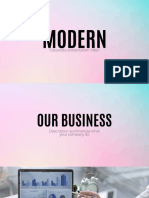 Pink Modern Professional Corporate Presentation Video