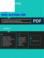Unit VI - Ruby and Rail