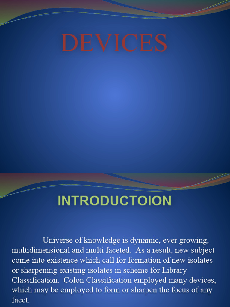 Devices Pdf