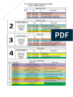 Jadwal Tutorial Tatap Muka 2023 Genap