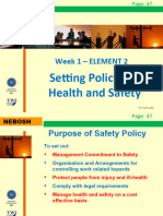 Week 1 Elem 2 (Setting Policy for H & S) v2