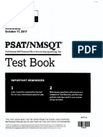 2017 Wednesday PSAT With Answers 10 - 11 - 17