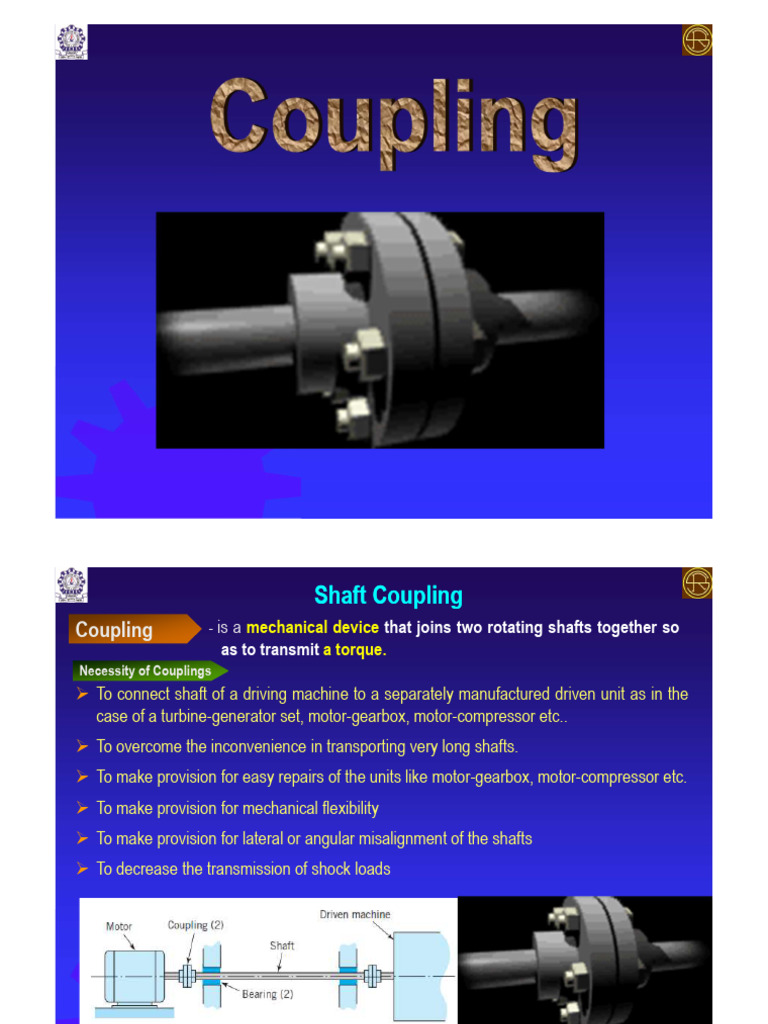 Coupling Types and Design in Engineering | PDF | Machines | Mechanical ...