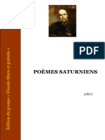 Poèmes Saturniens