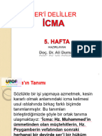 5 İcma Kiyas