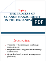 Change Management. Lecture 3
