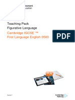 Teaching Pack Figurative Language: Cambridge IGCSE ™ First Language English 0500