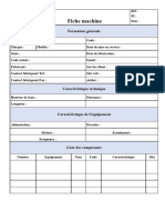 Fiche Machine 2