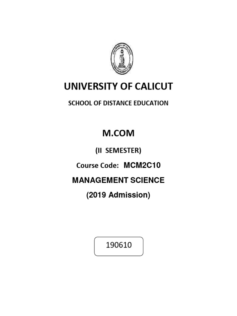 Management science compressed pdf mathematical optimization