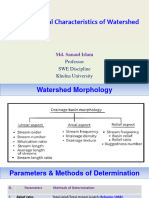 2morphological Characteristics of Watershed