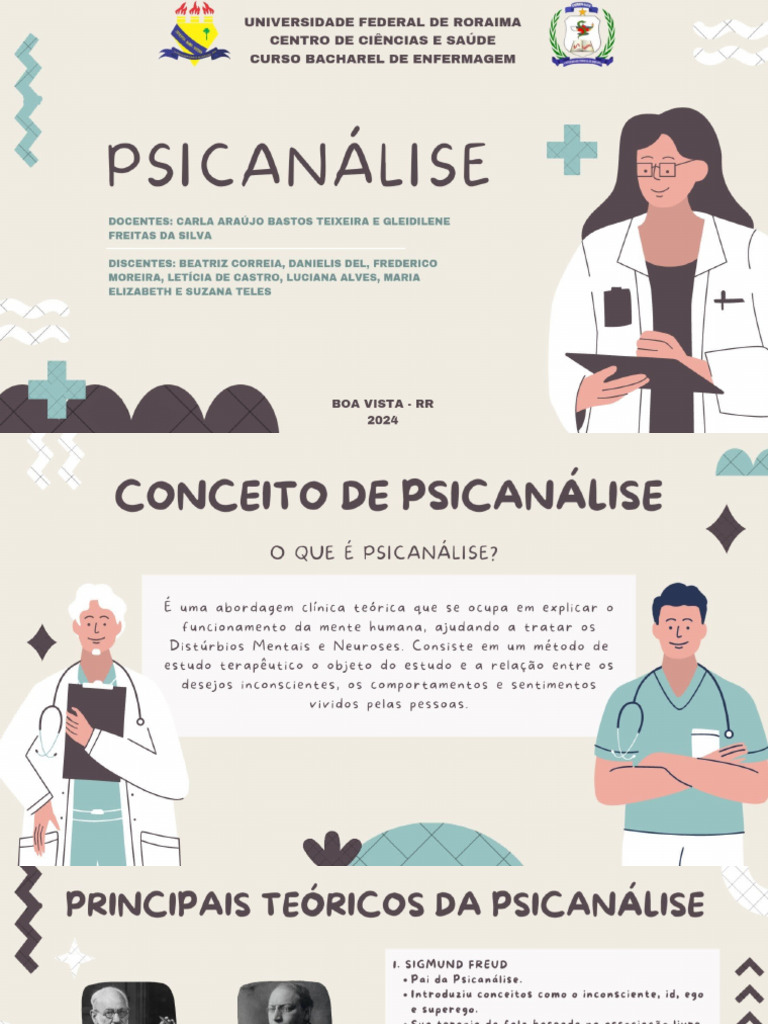 Psicanalise - Trabalho de Psicologia | PDF