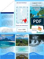 Travel Brochure Destinations in Mindanao Tagalog
