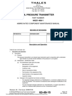 Oil Pressure Transmitter: Part Number