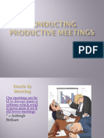 Productive Meetings1