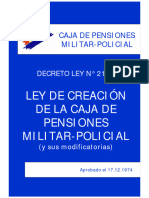 Ley de Creación D.L. 21021