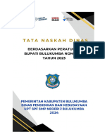 Tata Naskah Dinas Smpn 2 Bulukumba