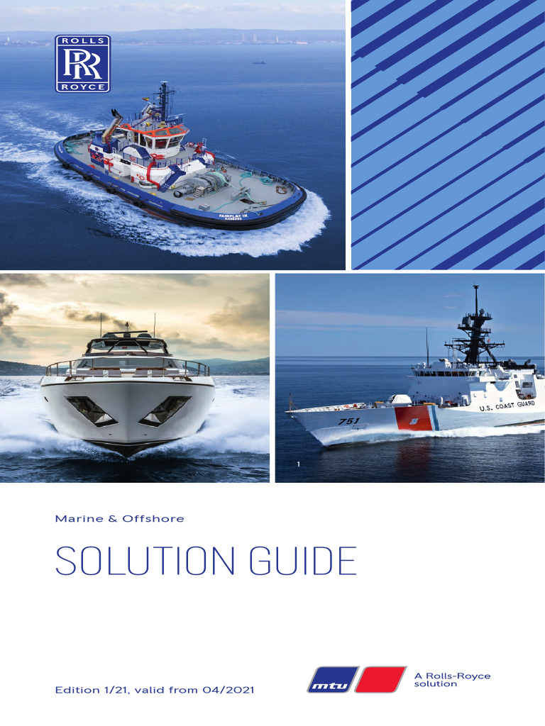 mtu Marine Engine Solutions Guide | PDF | Ships | Engines