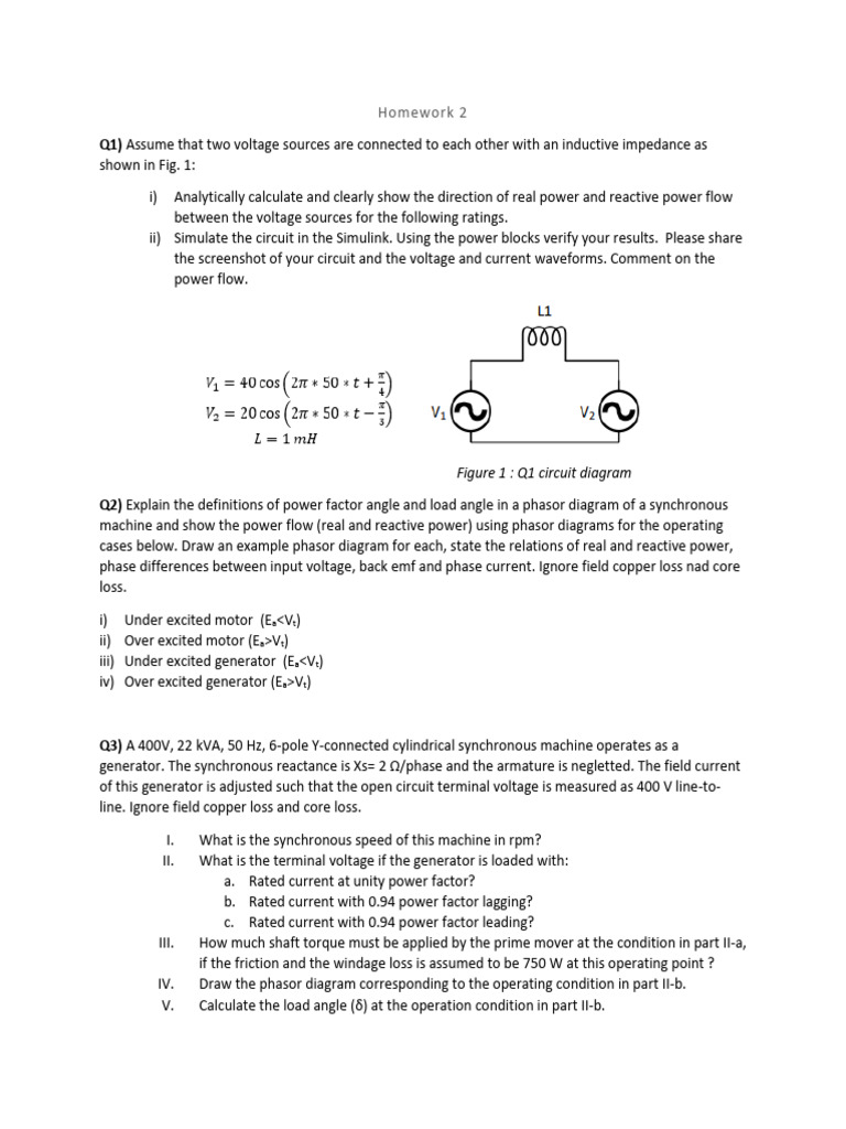 Electromechanical Energy Conversion Analysis | PDF | Ac Power | Electronics