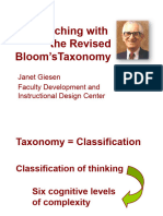 Blooms Revised PPT