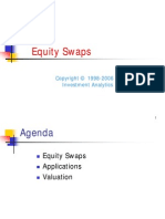 Derivatives > Equity Swaps
