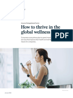 How To Thrive in The Global Wellness Market