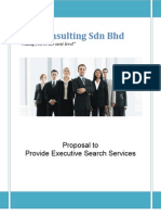 Executive Search Proposal Tiga Consulting