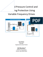 Advanced Pressure Control and Pumping Protection Using Variable Frequency Drives