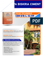 Spa Biskria Ciment: CEM II/B-L 32.5R