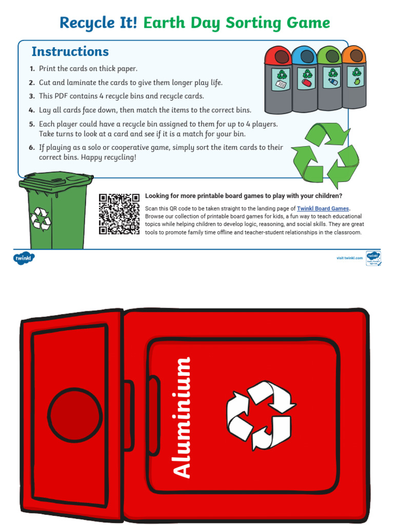Recycle and Sort | PDF