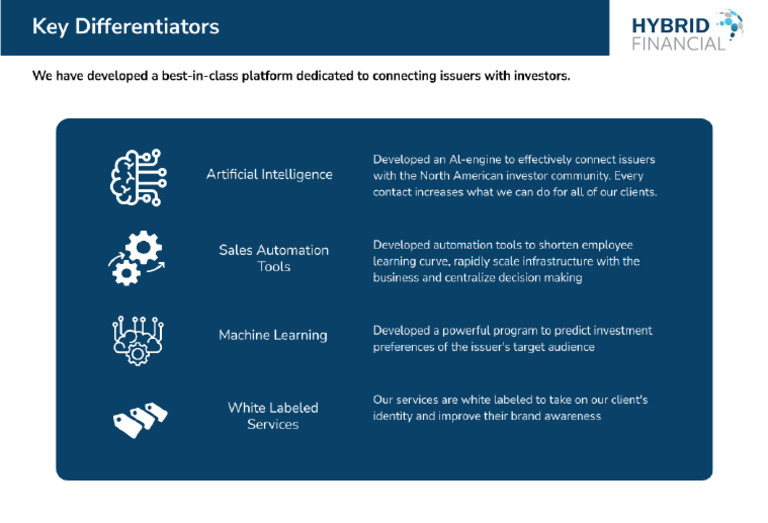 Key Differentiators | PDF