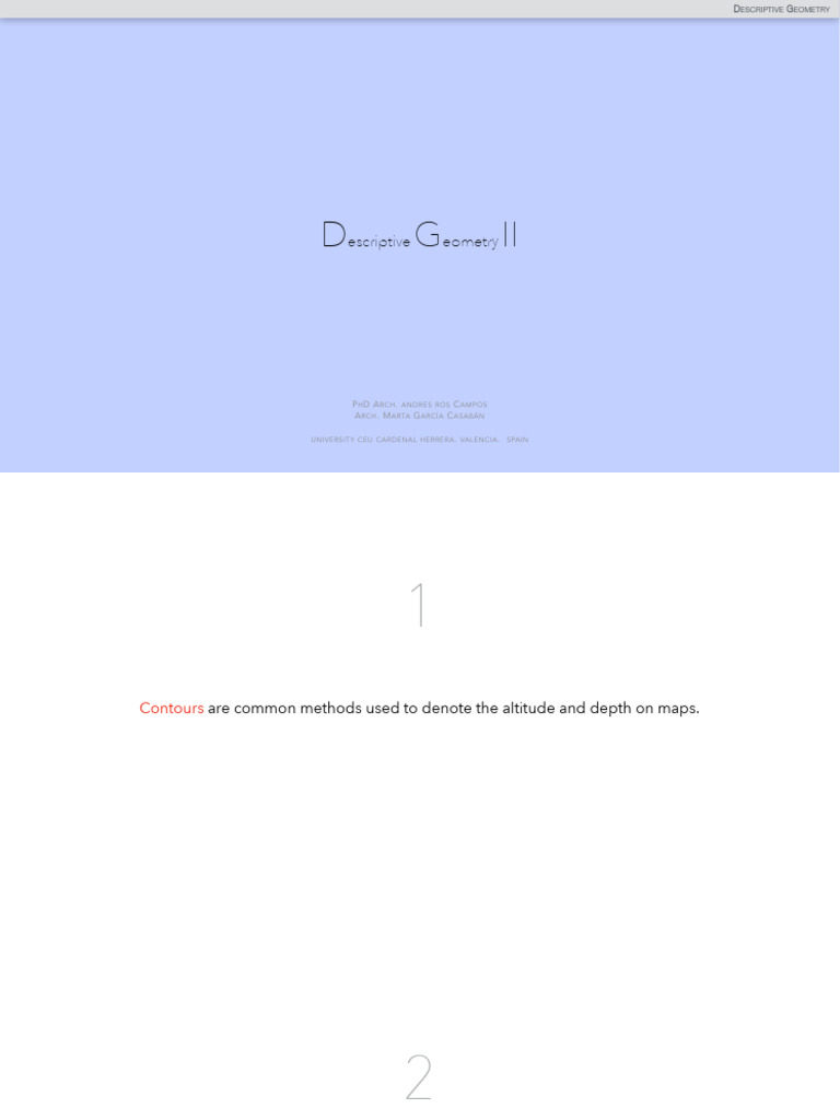 Contour Map Pdf Contour Line Topography